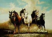 unknow artist Horses 041 Germany oil painting artist